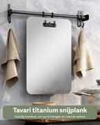 Tavari 100% zuiver titanium snijplank